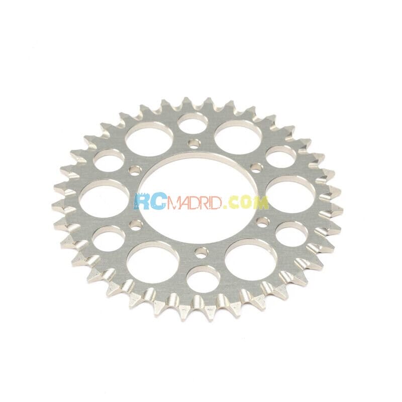 Plato dentado Anodizado Promoto-MX