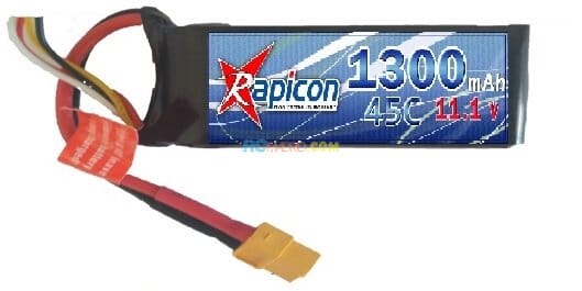 Lipo Rapicon 11.1V 1300mAh 3S 45