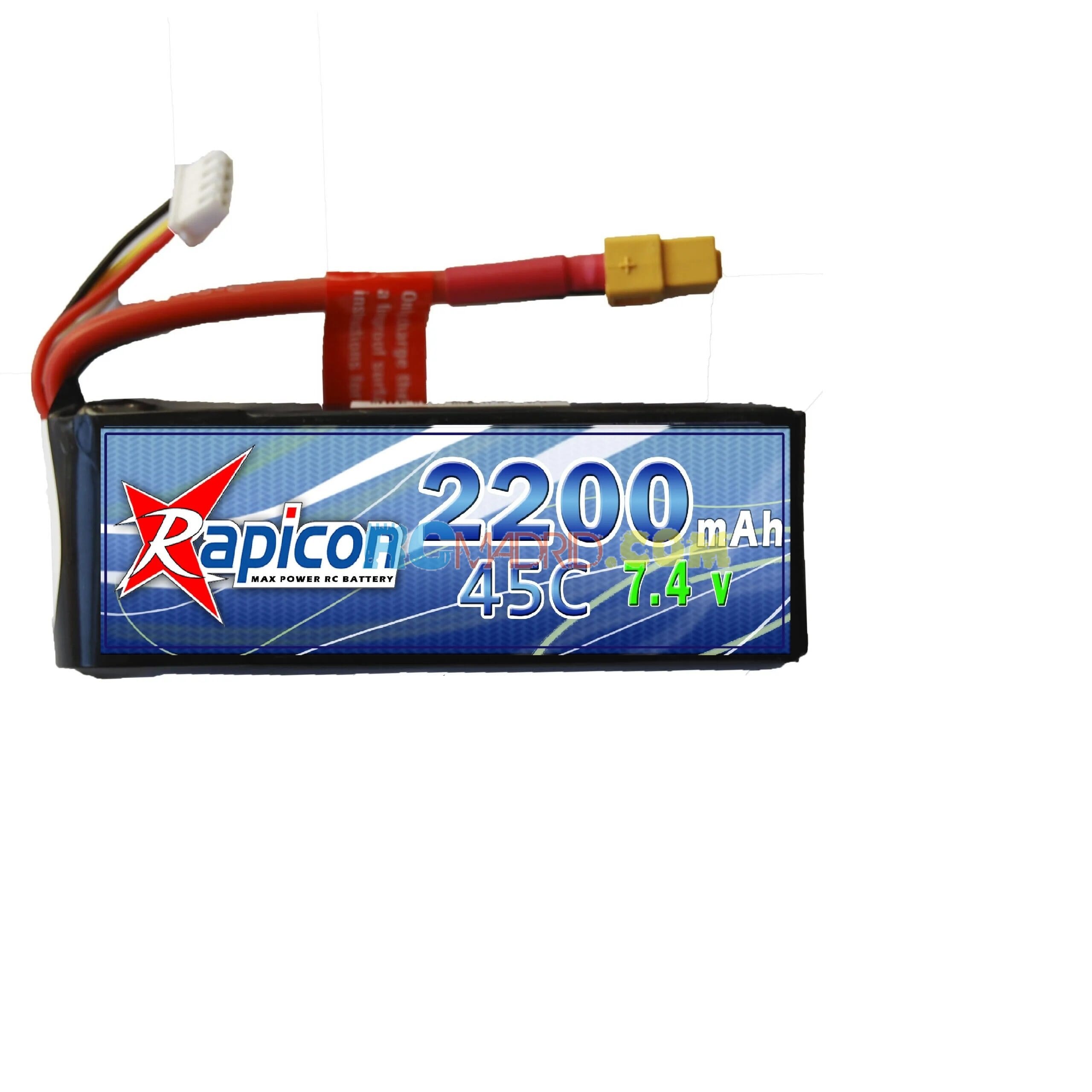 Lipo Rapicon 7.4V 2200mAh 2S 45C