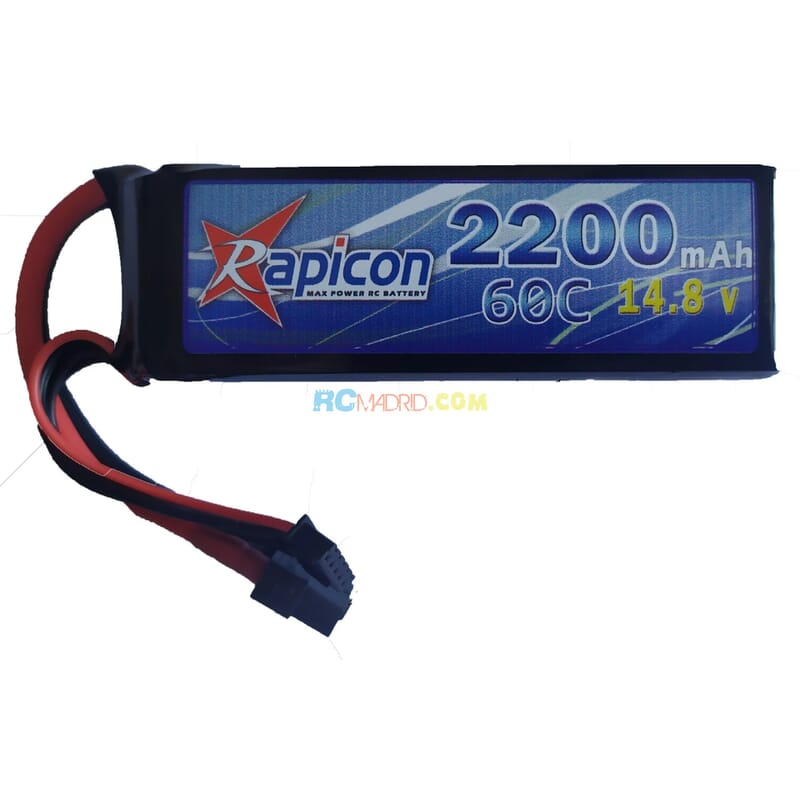 Lipo Rapicon 14.8V 2200mAh 4S 60C Lipo Rapicon 14.8V 2200mAh 4S 60C