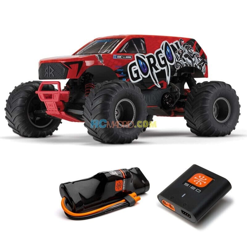 Coche GORGON 4X2 MEGA Monster Truck RTR Batería y cargador
