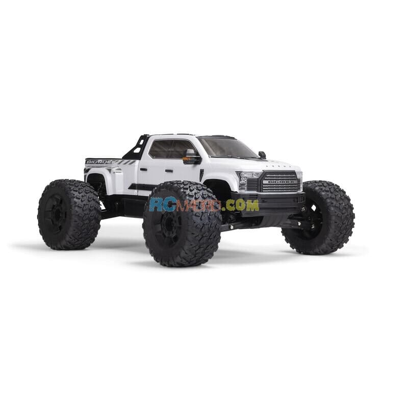 Coche BIG ROCK 1/7 6S 4X4 BLX Monster Truck RTR Blanco