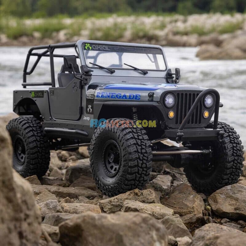 Axial 1/10 SCX10 III Jeep CJ-7 4WD Brushed RTR