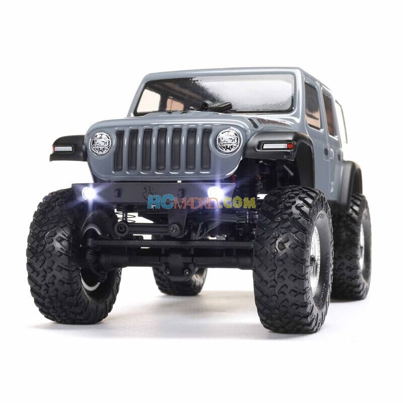 Axial SCX24 Aluminium Main Gear Cover – Für Deadbolt & Jeep Wrangler, 1/24, Grau/Silber
