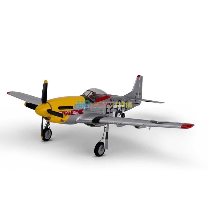 UMX P-51D Mustang “Detroit Miss” BNF Basic AS3X y SAFE Select