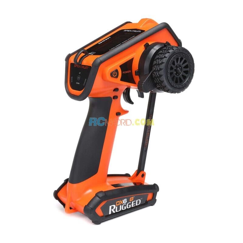 Emisora Spektrum DX6C Rugged 6 Canales Naranja