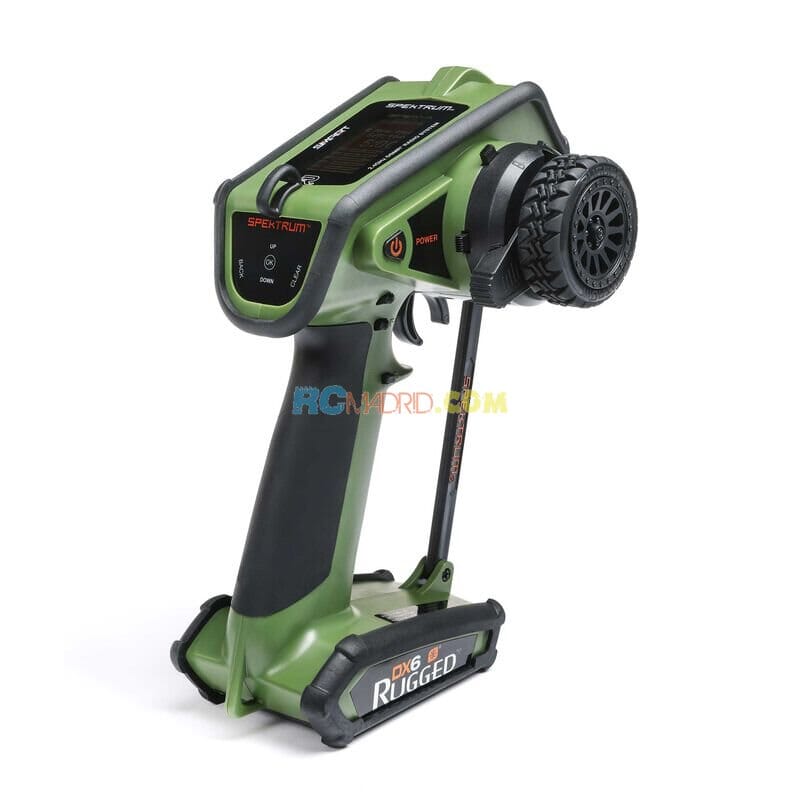 Emisora Spektrum DX6C Rugged 6 Canales Verde