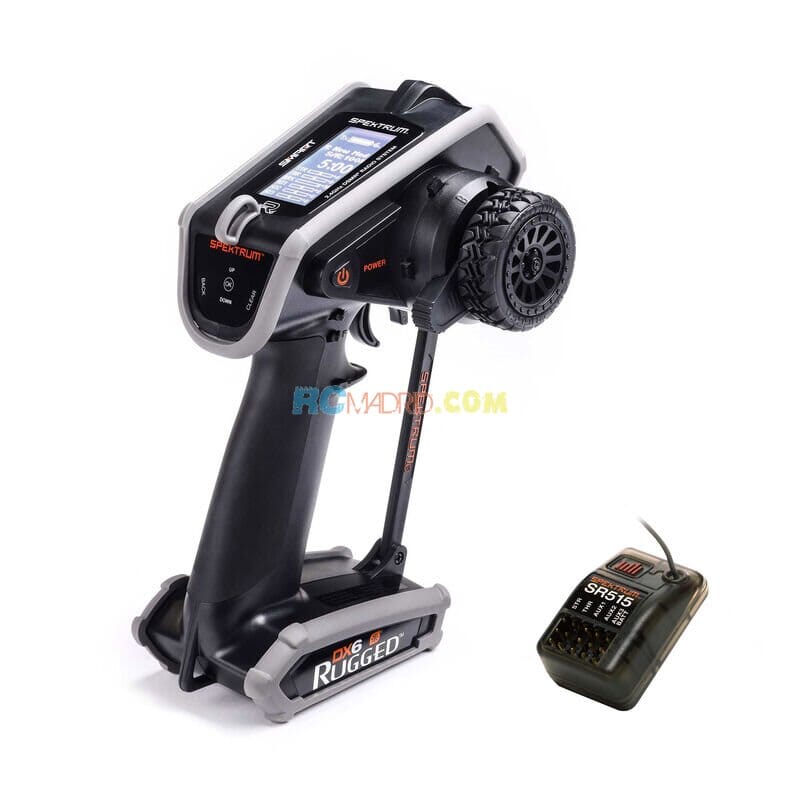 Emisora Spektrum DX6C Rugged 6 Canales + SR515