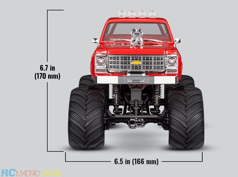 Monster Truck TRX-4MT CHEVROLET K10 negro