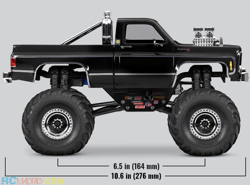 Monster Truck TRX-4MT CHEVROLET K10 negro