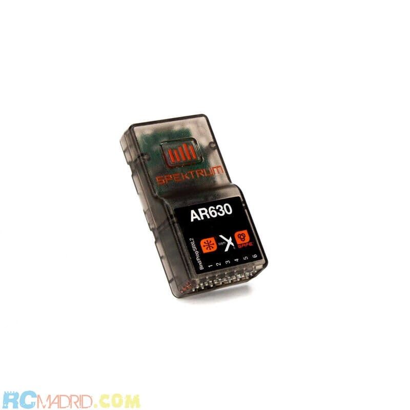 Receptor OEM 6 Canales DSMX AR630 con AS3X y Safe Select Receptor OEM 6 Canales DSMX AR630 con AS3X y Safe Select