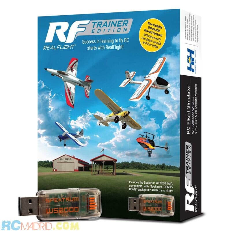 Simulador Rc RealFlight Trainer Edition con Dongle