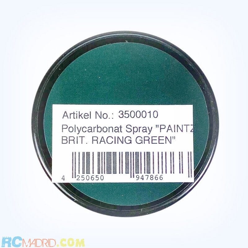 Pintura Lexan 150 ml Verde Británico Racing