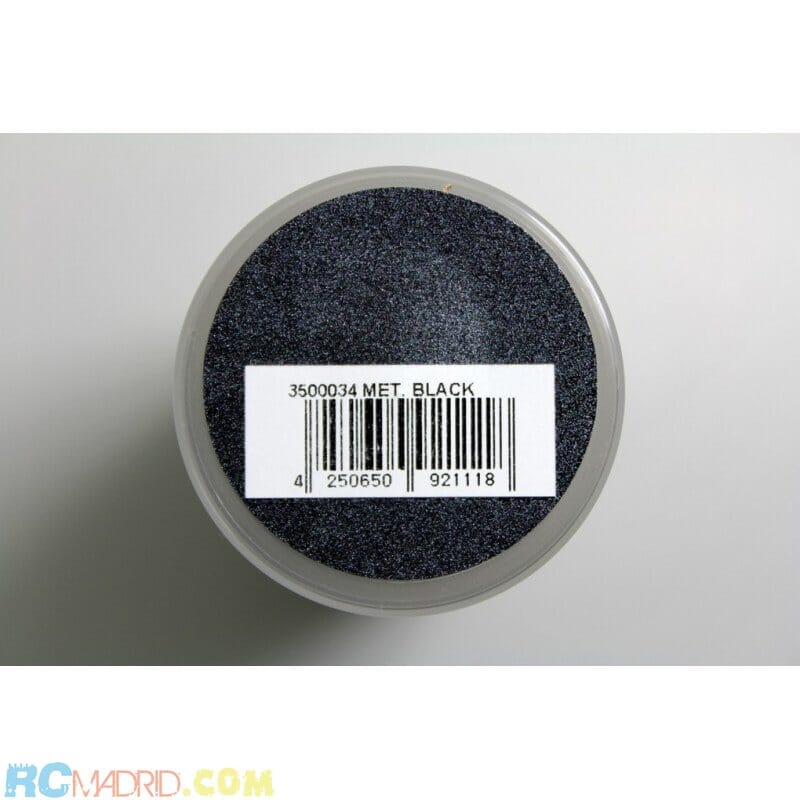 Pintura Lexan 150 ml Negro Metalizado