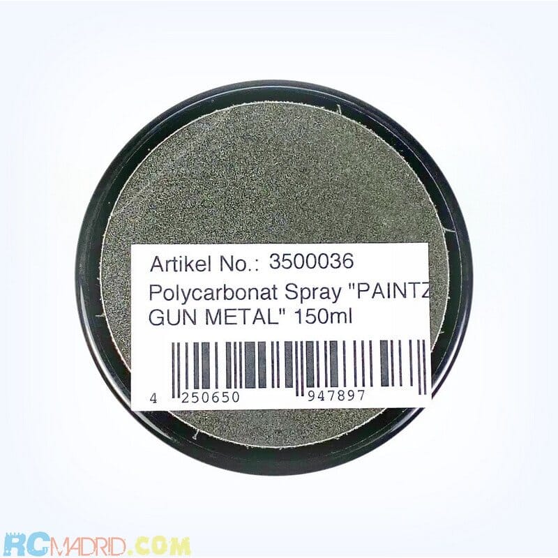 Pintura Lexan 150 ml "Gun Metal"