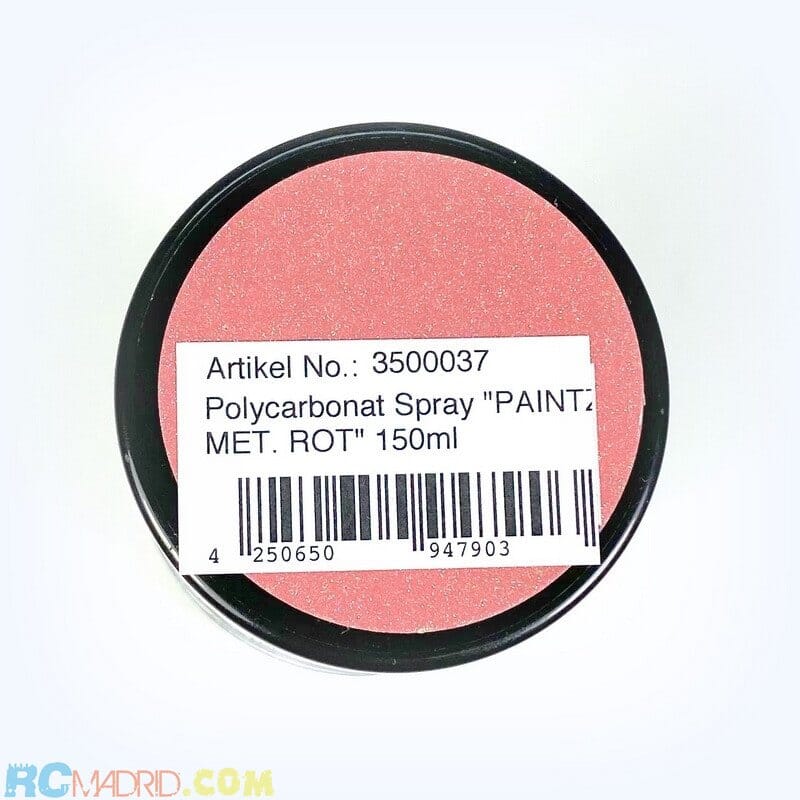 Pintura Lexan 150 ml Rojo Metalizado