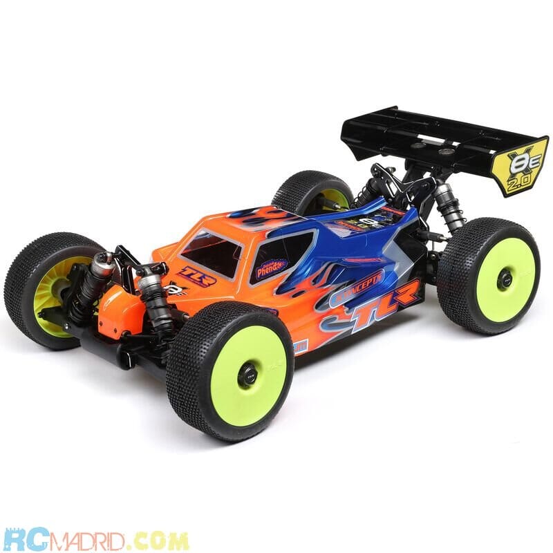 Kit Buggy 1/8 8IGHT-X/E 2.0 Combo 4X4 Nitro/Electrico