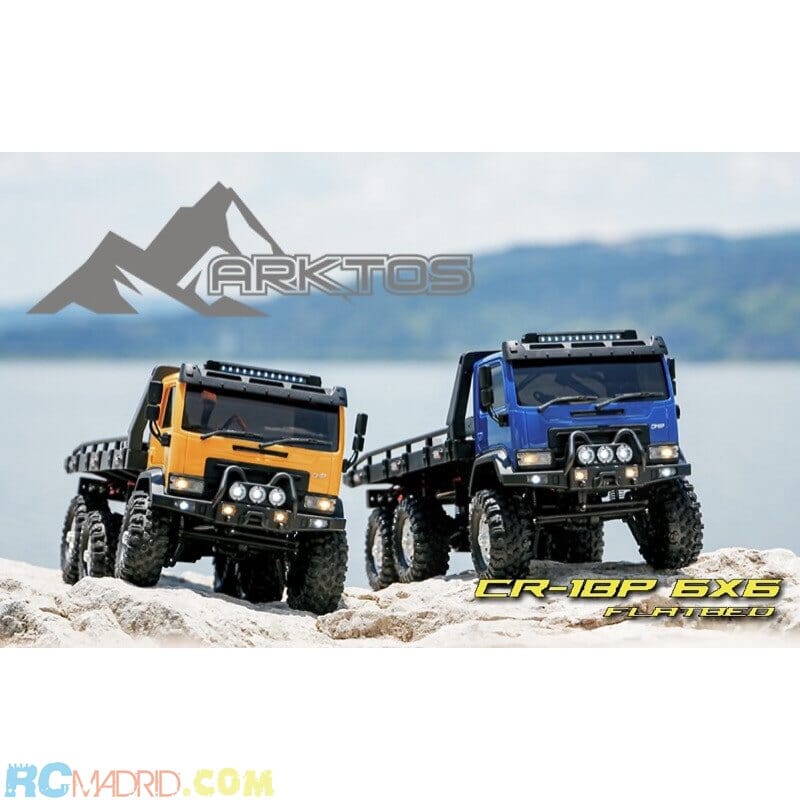 Camión 1:18 CR-18P "Tow Truck ARKTOS 6x6" Amarillo RTR