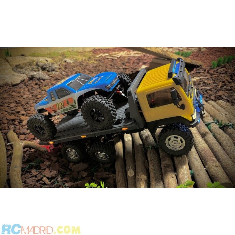 Camión 1:18 CR-18P "Tow Truck ARKTOS 6x6" Amarillo RTR