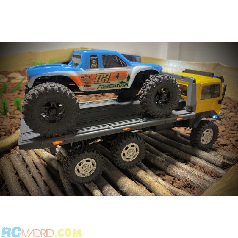 Camión 1:18 CR-18P "Tow Truck ARKTOS 6x6" Amarillo RTR