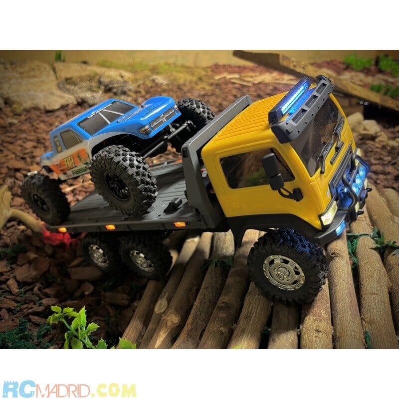 Camión 1:18 CR-18P "Tow Truck ARKTOS 6x6" Amarillo RTR