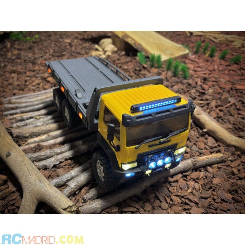Camión 1:18 CR-18P "Tow Truck ARKTOS 6x6" Amarillo RTR