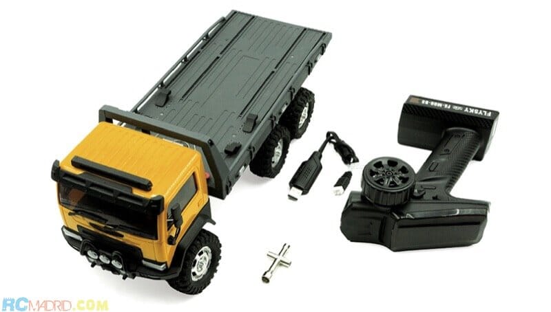 Camión 1:18 CR-18P "Tow Truck ARKTOS 6x6" Amarillo RTR