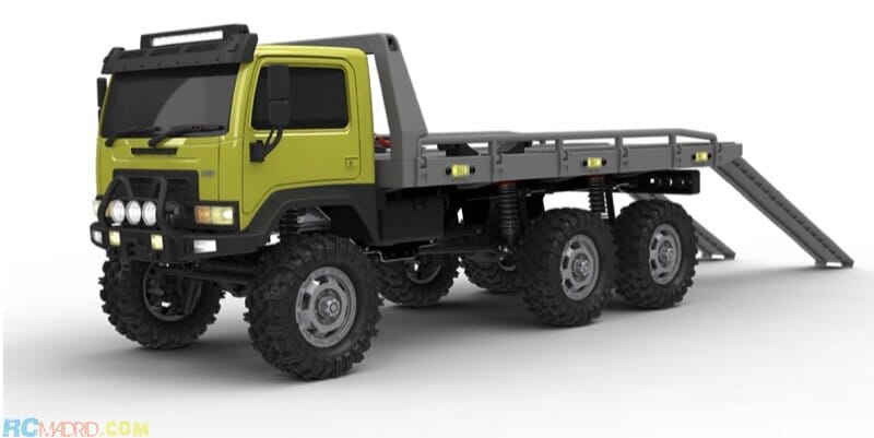 Camión 1:18 CR-18P "Tow Truck ARKTOS 6x6" Amarillo RTR