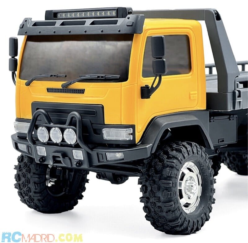 Camión 1:18 CR-18P "Tow Truck ARKTOS 6x6" Amarillo RTR