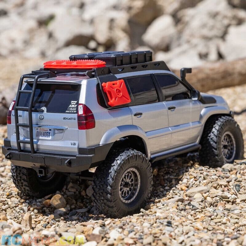 Coche Crawler 1/24 Lexus GX 470 4X4 RTR Plata
