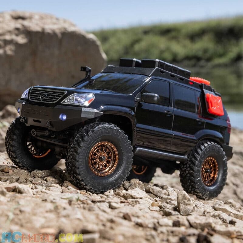 Coche Crawler 1/24 Lexus GX 470 4X4 RTR Negro Coche Crawler 1/24 Lexus GX 470 4X4 RTR Negro