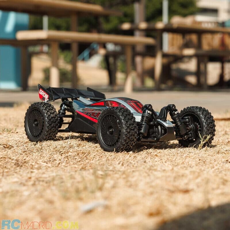 Coche TYPHON GROM 223S Brushless 4X4 Buggy RTR DSC Plata