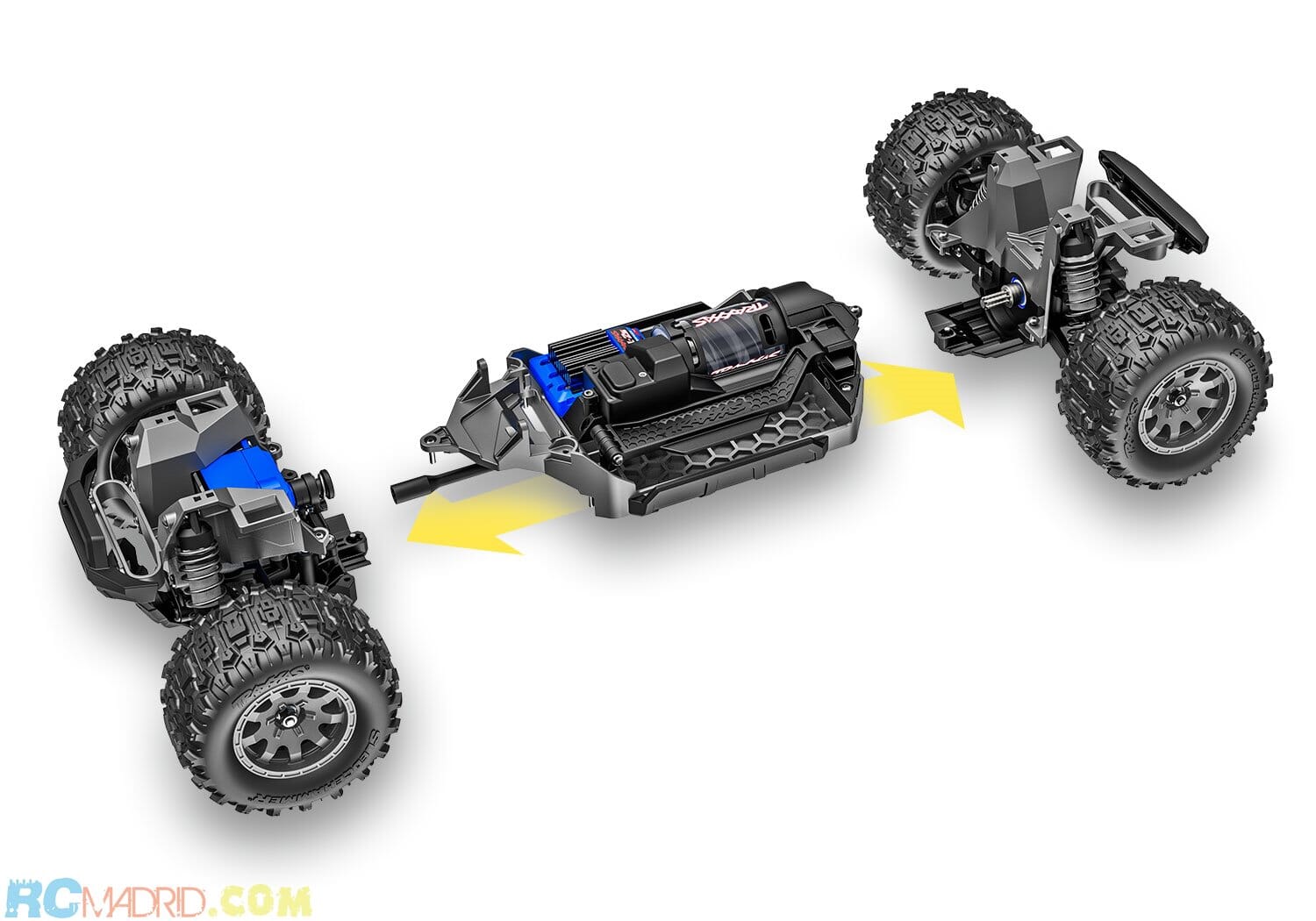 Traxxas mini Maxx BL-2s inc. batería y cargador