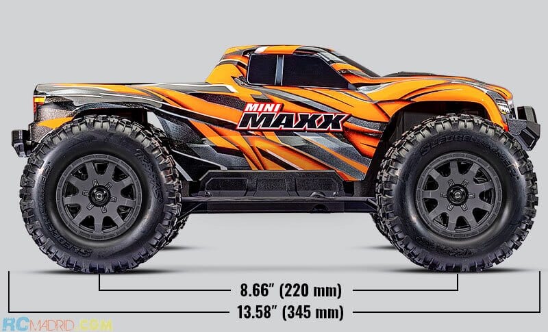 Traxxas mini Maxx BL-2s inc. batería y cargador