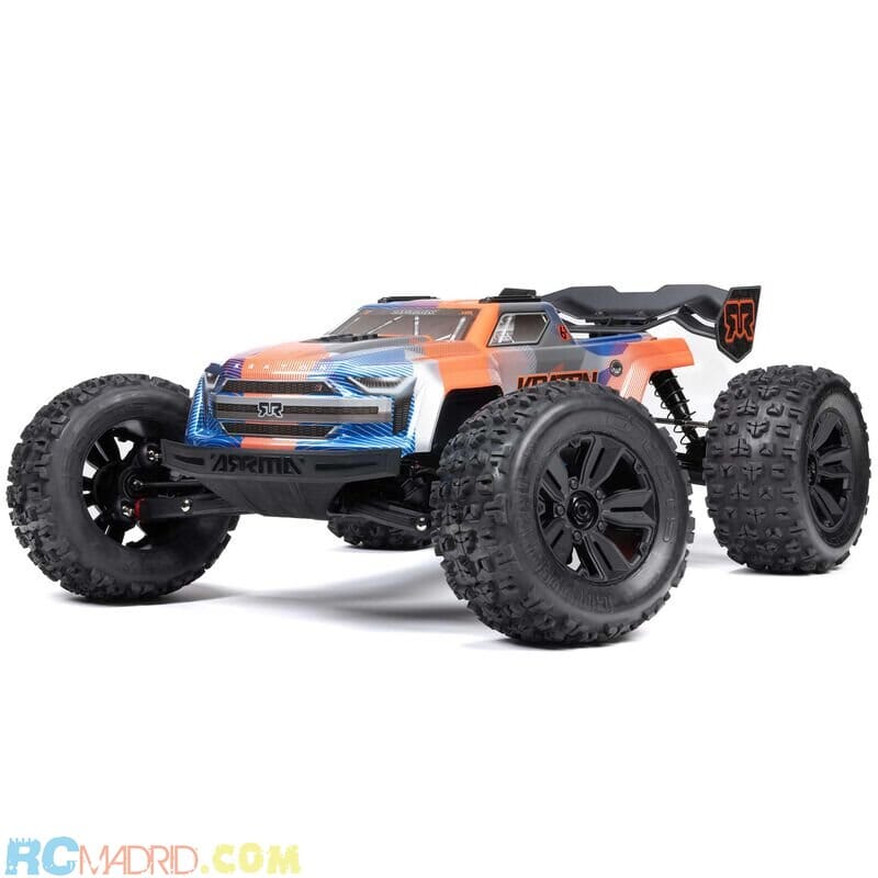 Kraton V6 6S 4WD BLX 1/8 Firma RTR Azúl / Naranja Kraton V6 6S 4WD BLX 1/8 Firma RTR Azúl / Naranja