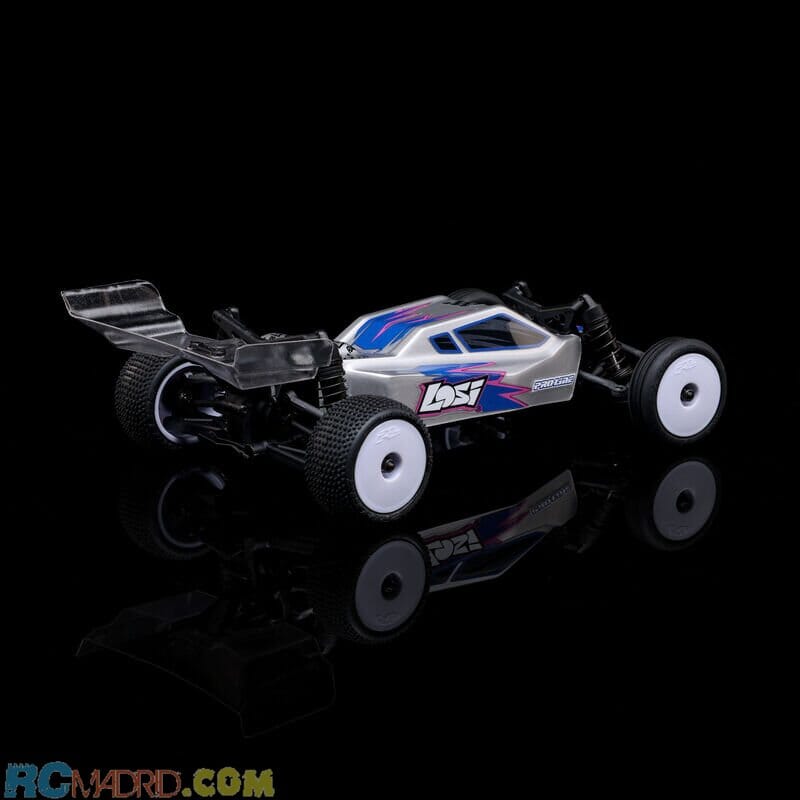 Losi 1/24 Micro-B 2S 2WD RTR Buggy (Bateria y Cargador) Plata