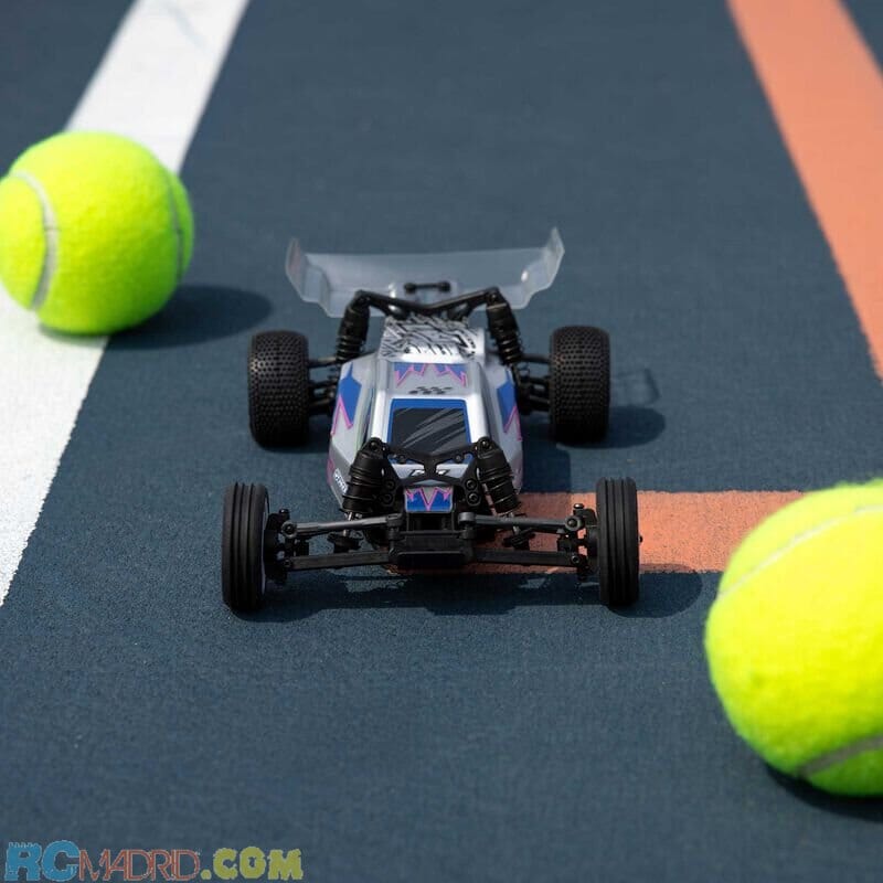 Losi 1/24 Micro-B 2S 2WD RTR Buggy (Bateria y Cargador) Plata