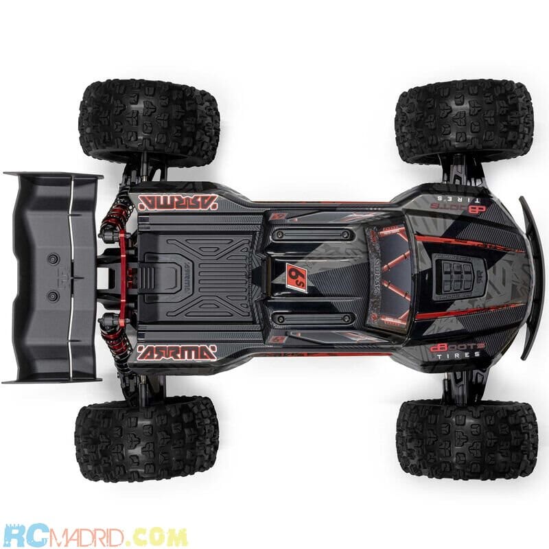 Coche KRATON V6 1/8 6S BLX 4X4 EXB Monster Truck RTR