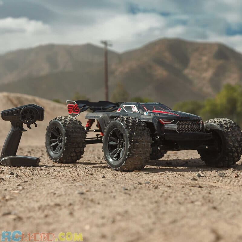 Coche KRATON V6 1/8 6S BLX 4X4 EXB Monster Truck RTR