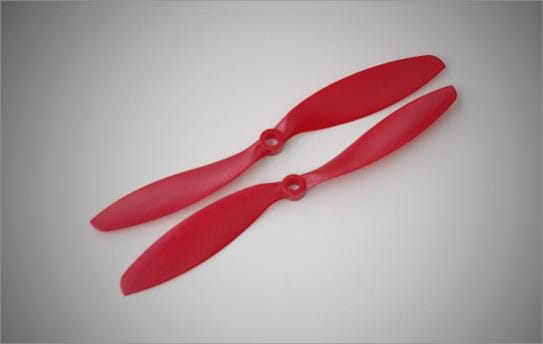 Helices Rojas drone 5x3 normal+invertida (4)
