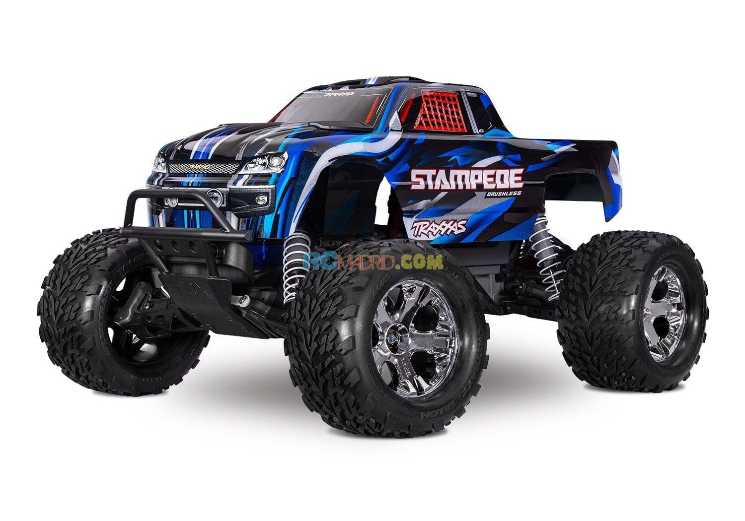 Traxxas Stampede 2WD BL2s HD Azúl
