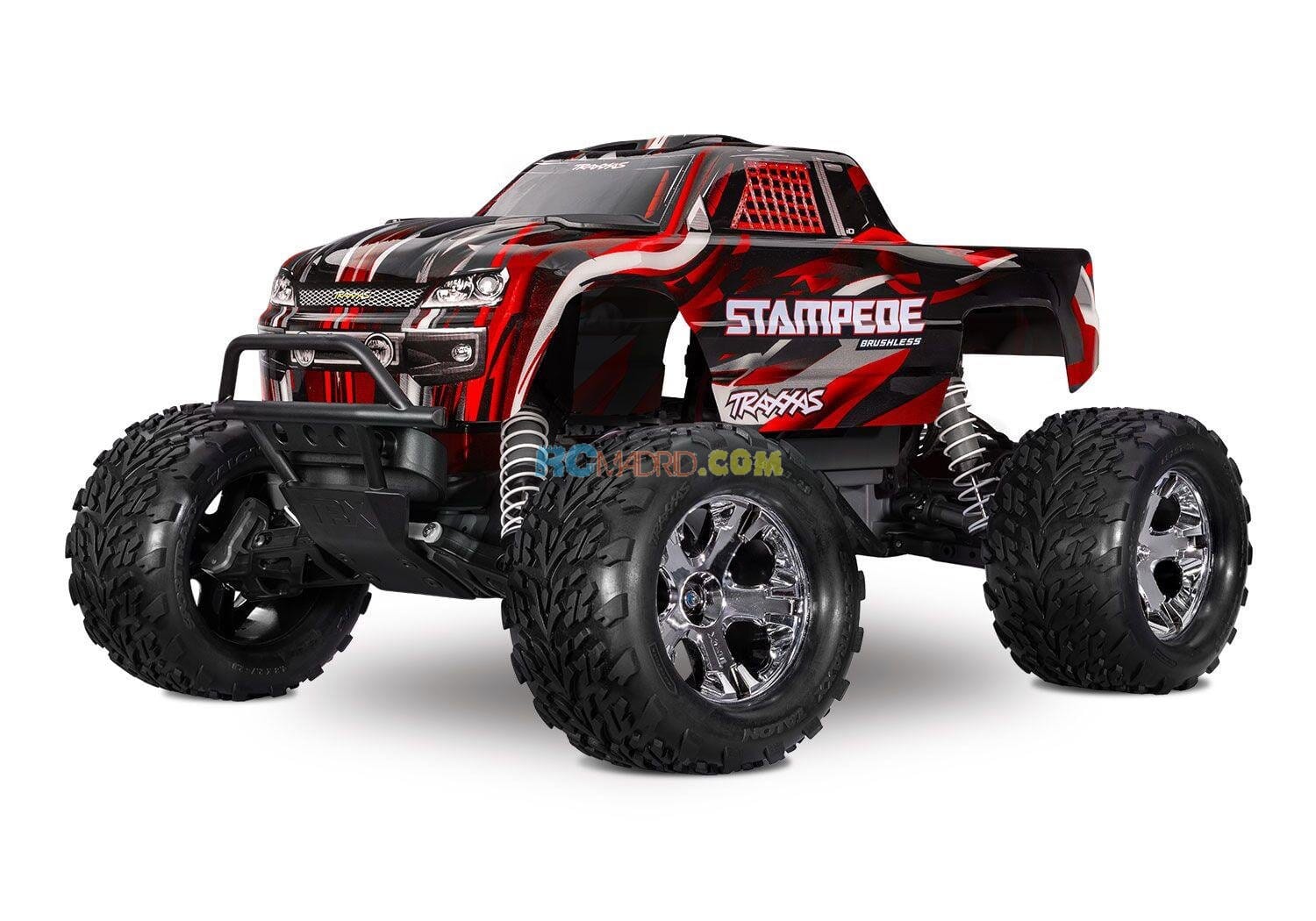 Traxxas Stampede 2WD BL2s HD Rojo