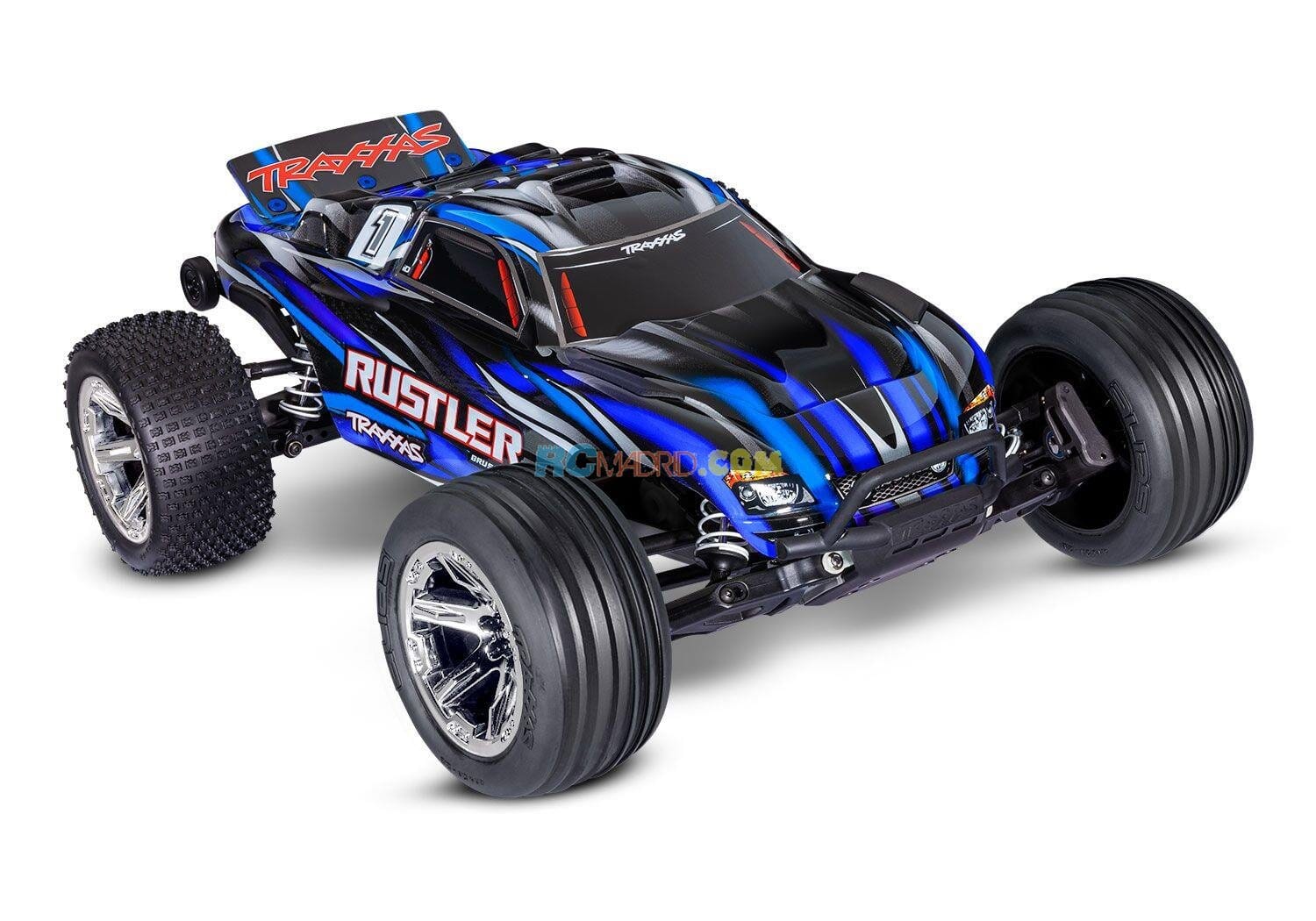 Traxxas Rustler 2WD BL2s HD Azúl
