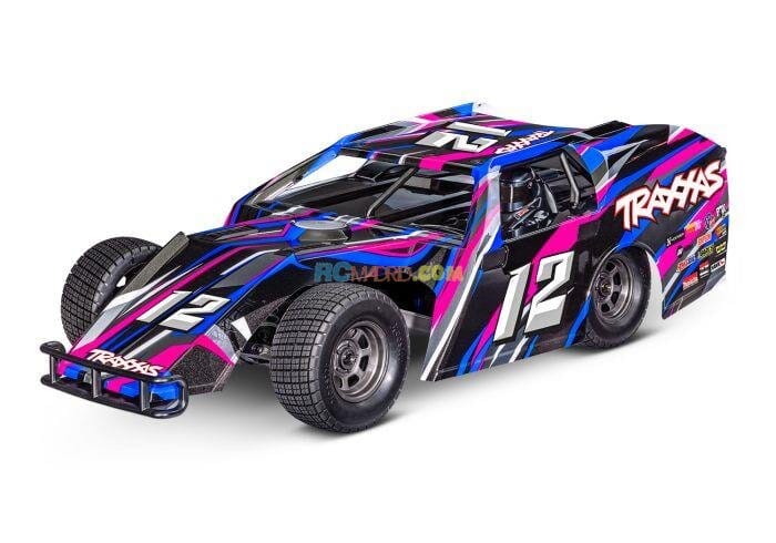 Traxxas Slash Modificado BL2S Rosa (Mudboss)