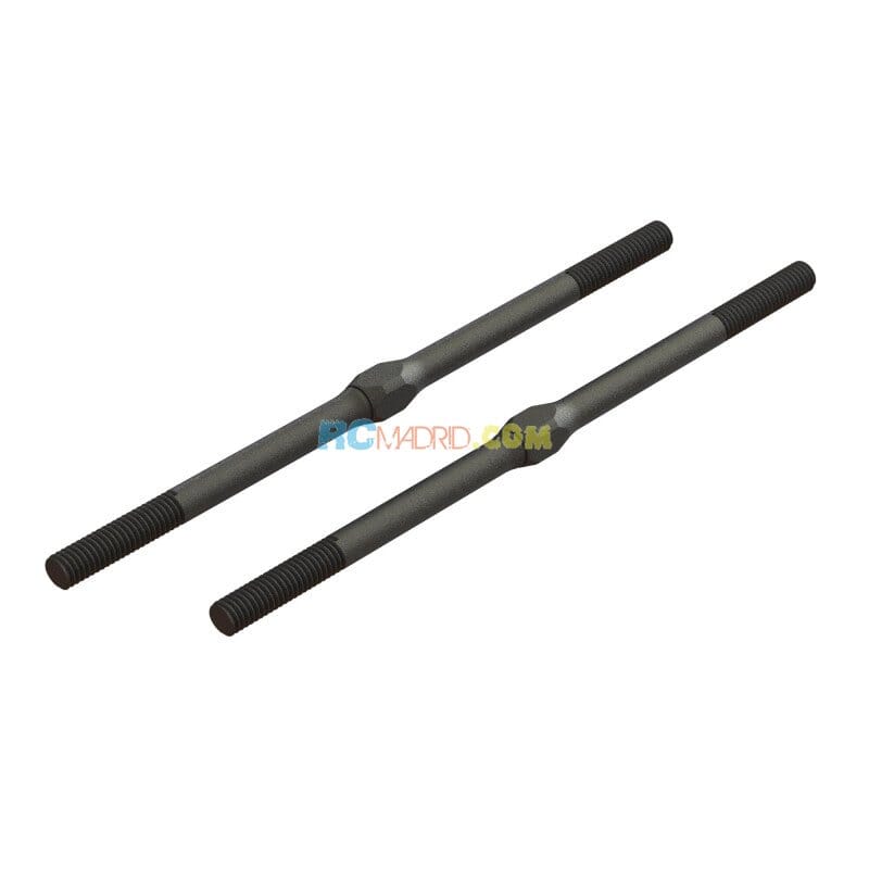 Tensor de acero M4 x 95 mm negro