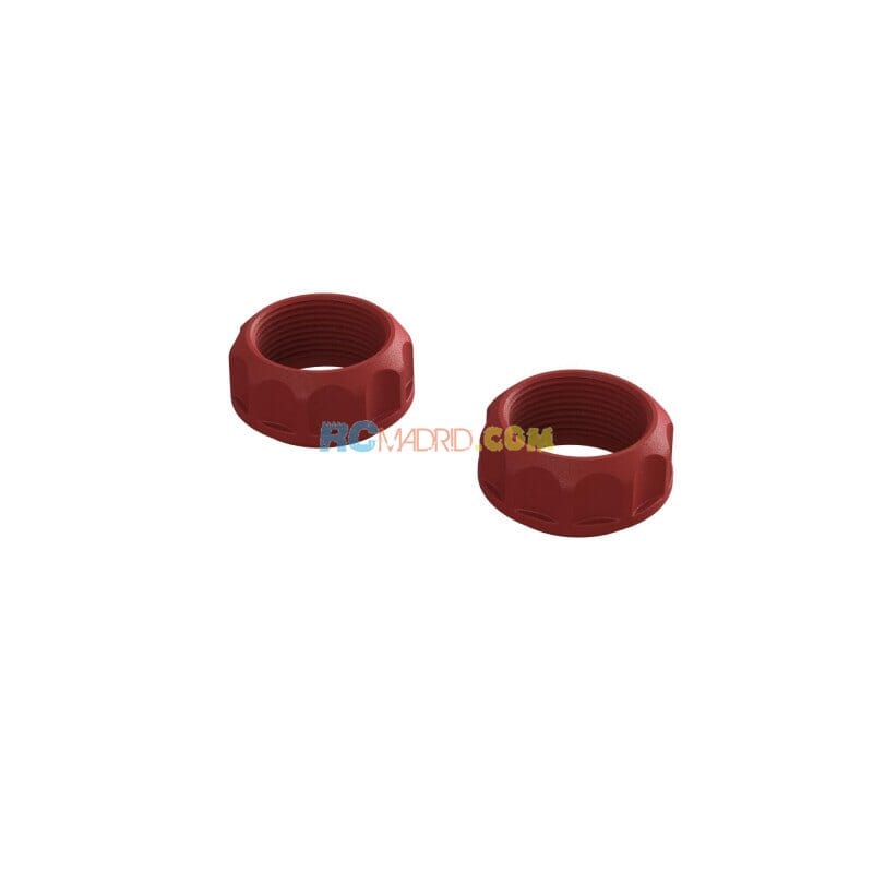 Collarín de choque roscado rojo (2)