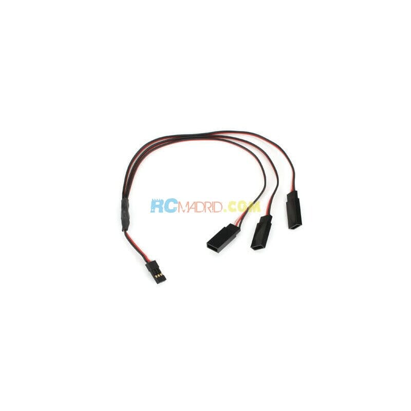 Arnés en Y conector triple