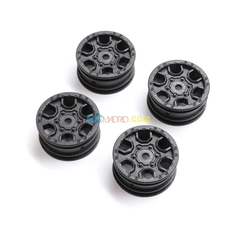 1.0 Ford Bronco Ruedas Negras (4): SCX24