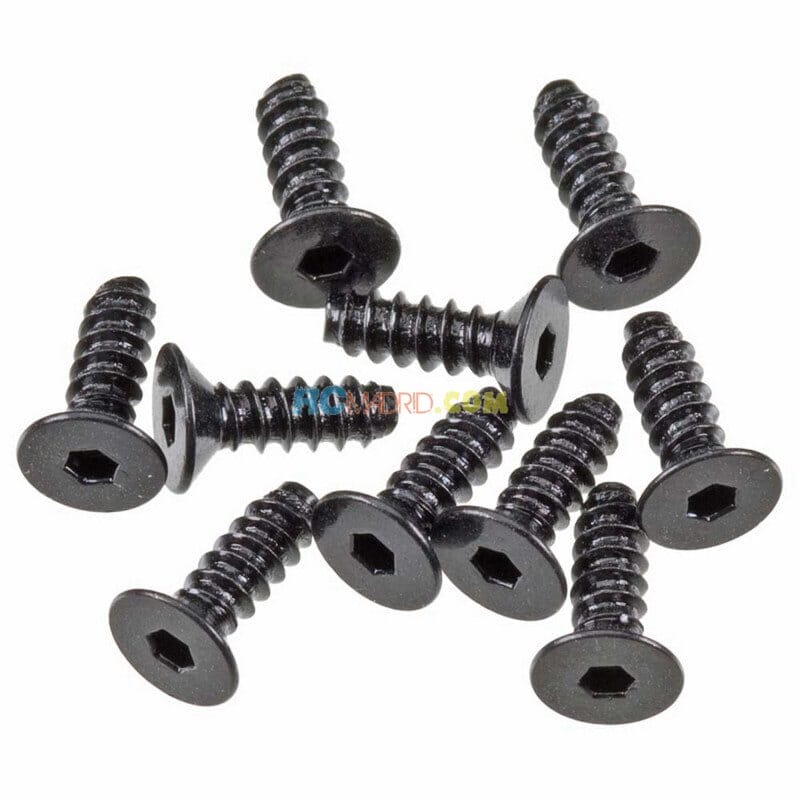 Tornillos de cabeza plana con hexágono interior M2,6