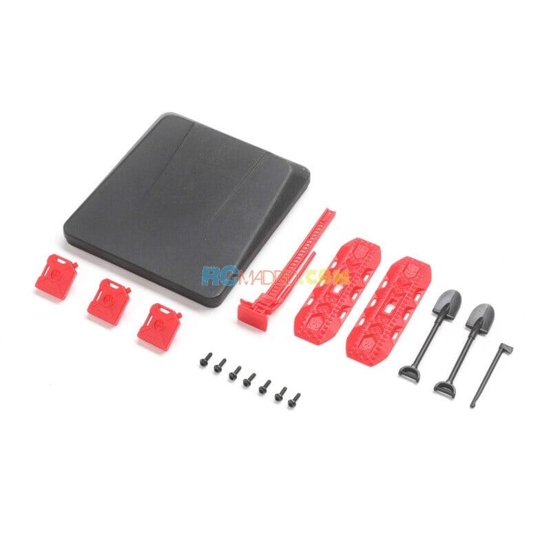 Paquete de accesorios Overland: SCX24 Jeep JT Gladiator